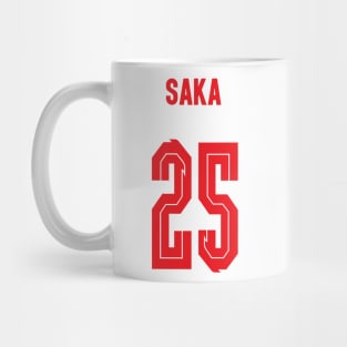 Saka England 25 Mug